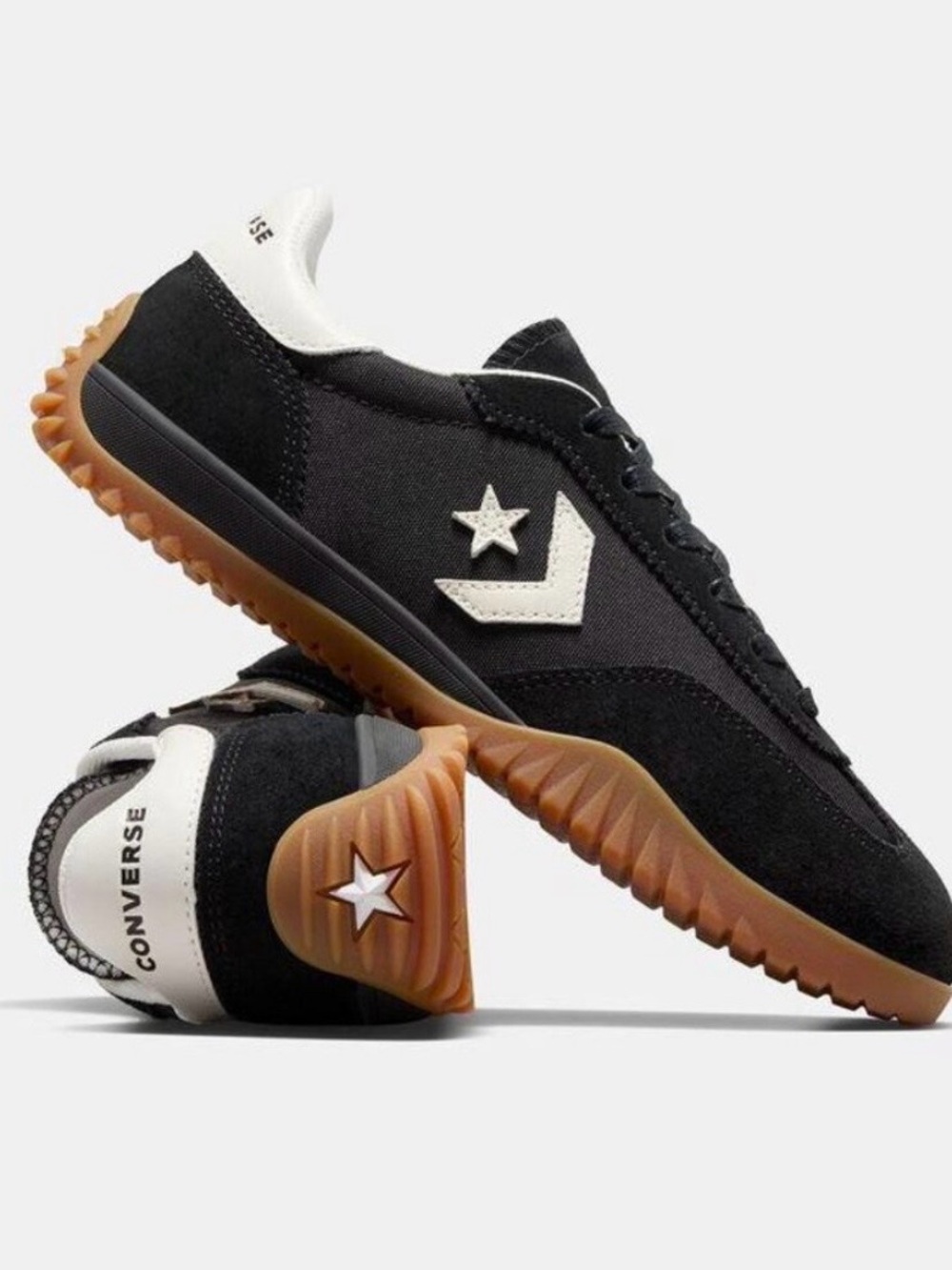 Converse runstar Black Suede Start